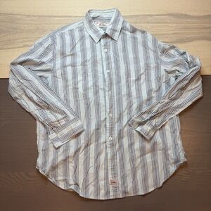 Levi Strauss‎ Signature Shirt Men L (42/44) Western Striped